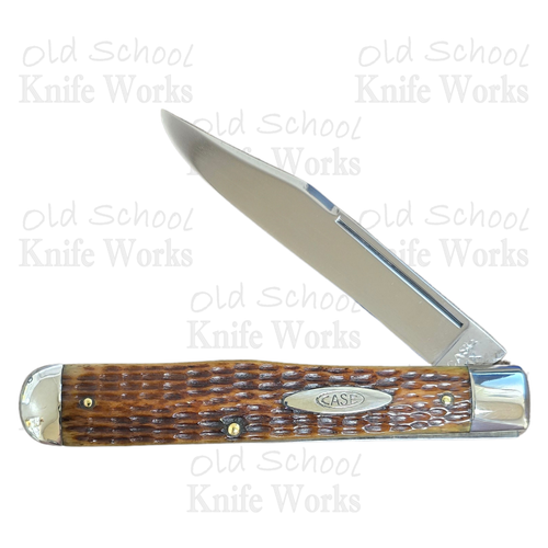 1940-64 Case Green Bone Cheetah No Swing Guard Long Pull