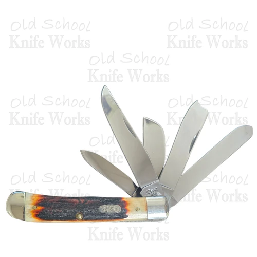 1996 Case Red Stag 5 Blade Beast Trapper