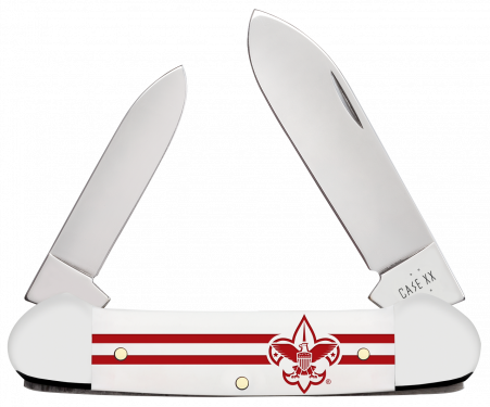 Case 18140 Scouting America White Synthetic Smooth Canoe (42131 SS)