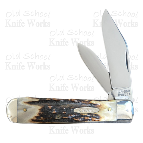 1980's Kabar USA Genuine Stag Railsplitter