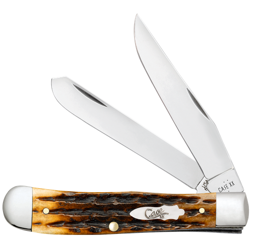 Case 12770 Dark Molasses Bone Kinfolks Jig Trapper (6254 SS)