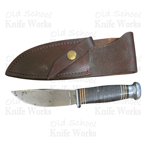1927-48 Jean Case Stacked Leather Upswept Hunter