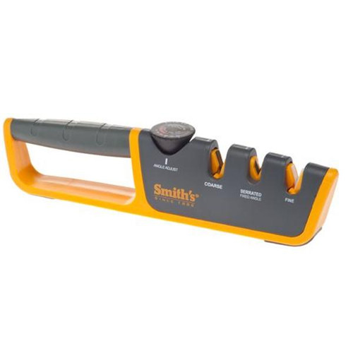 Smith's 50264 Adjustable Angle Pull-Thru Knife Sharpener