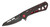 Buck 0811BKS-B Trace Ops Flipper Knife Black and Red