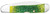 Case 27864 Green Apple Peach Seed Jigged CopperLock
