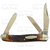 1980's Kabar USA Jigged Delrin Stockman