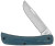 Case 10808 Crossroads Sod Buster Jr. Blue Denim Canvas Micarta