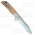 MKM Maniago Italy Clap Terzuola Olive Wood