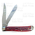 c. 1990's Queen City Red Worm Groove Trapper
