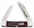 Case 55235 Pocket Worn Anniversary Mahogany Bone Canoe