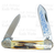 1977 Case Genuine Stag Blue Scroll Canoe