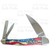 2021 Case Colorwash Red White and Blue Seahorse Whittler