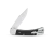 Buck 0110BRS20 Slim Heritage Elite Ebony Nickel Silver Folding Hunter
