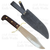 1984 Western USA Jumbo W49 Bowie w/ Sheath