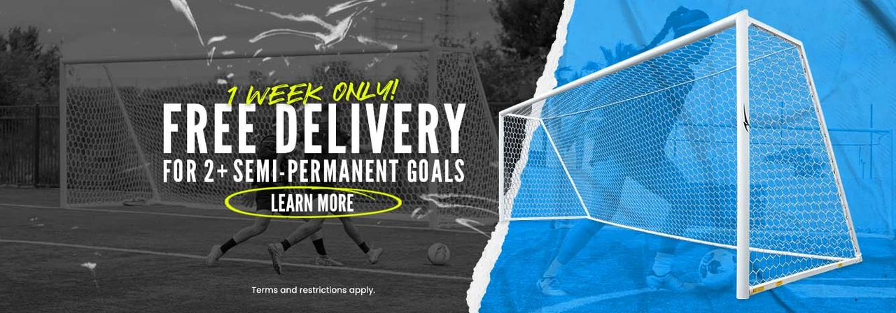 Free Freight Delivery On Semi Permanent Goals