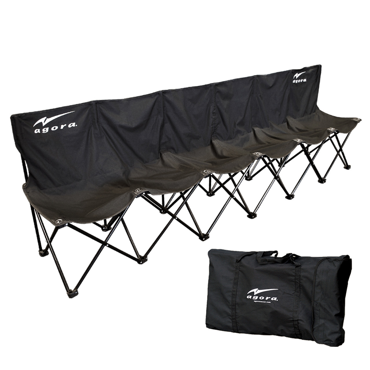 AGORA 6 Seater Portable Folding Team Bench Free Shipping