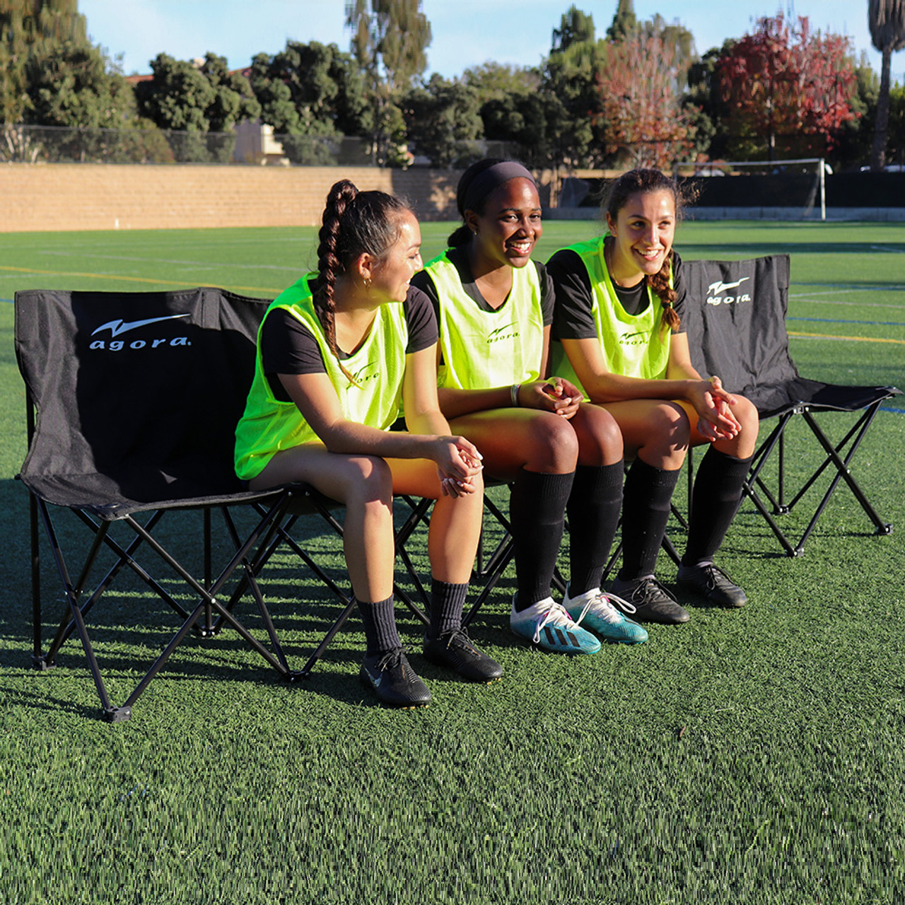 soccer team folding chairs