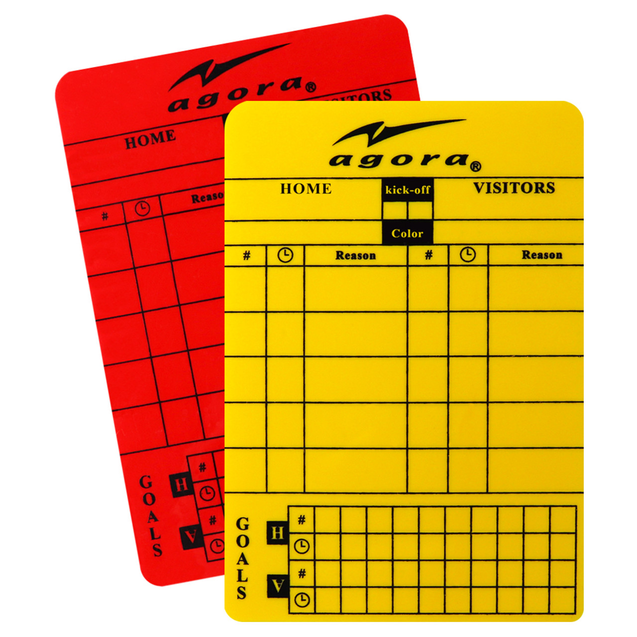 AGORA Referee Write-On Red and Yellow Cards agora-referee-write-on-red-and-yellow-cards