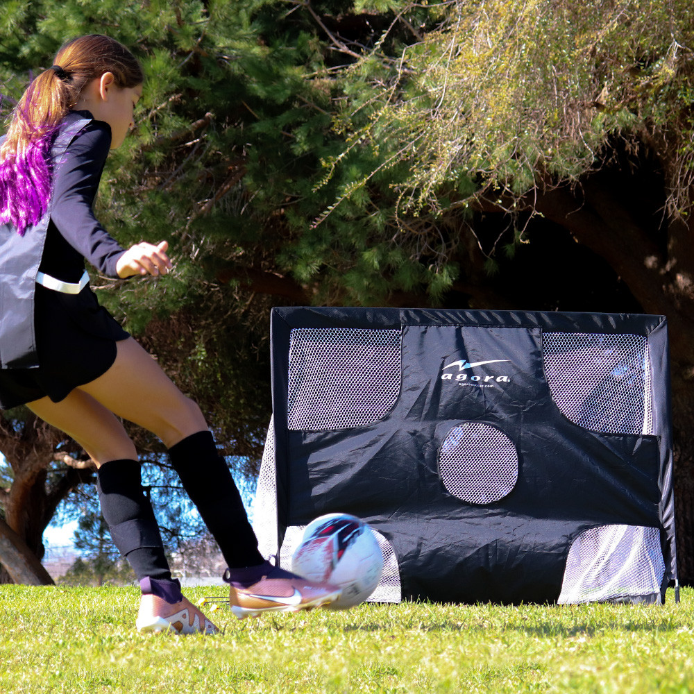 AGORA 2-in-1 Pop-Up Target Soccer Goal | Sator Soccer