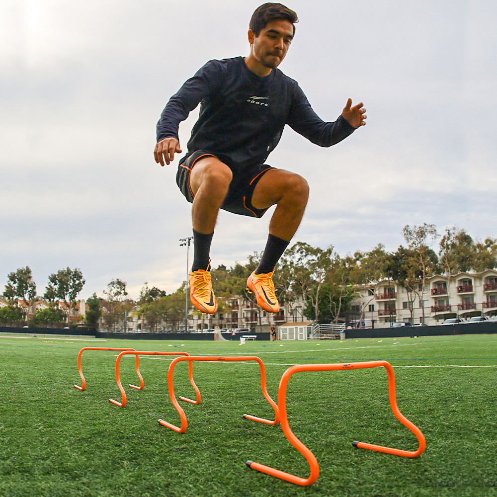 AGORA Speed Agility Training Hurdles 12 Inch - Set of 4