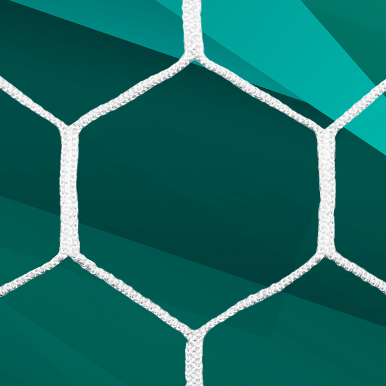 what we want WWW_GOALSHADE_TYPE3 ウォールナット 4mm HTPP Hexagon Net for 8x24 Goals with Depth