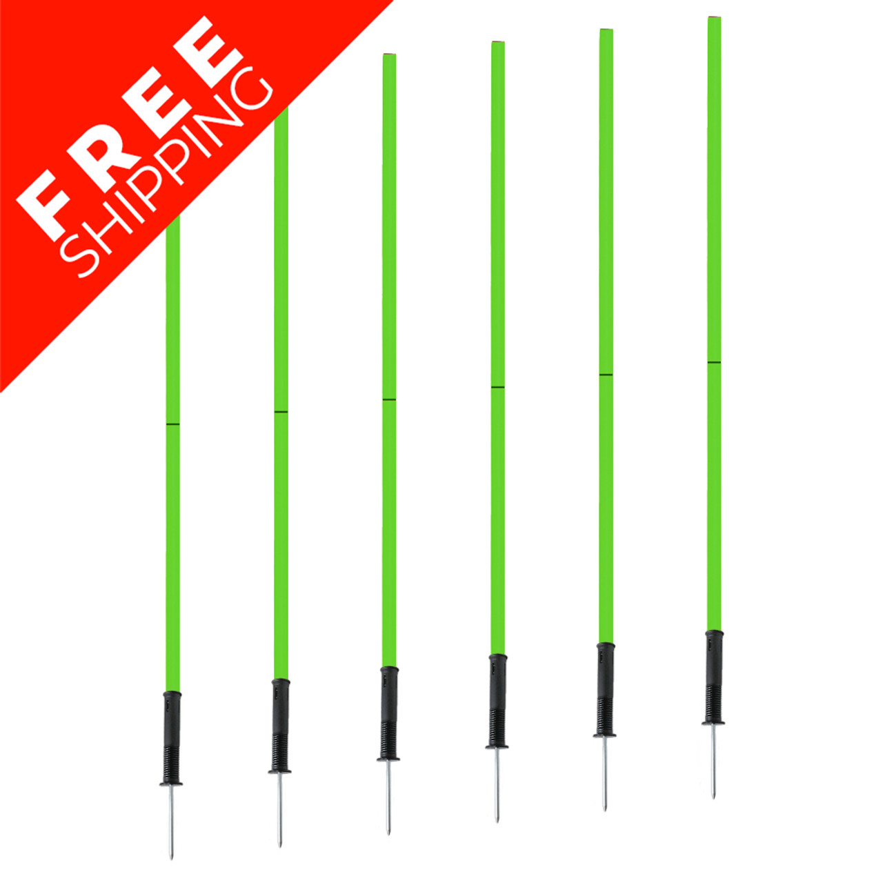 AGORA Adaptable Agility Poles Set of 6