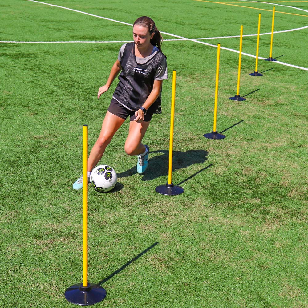 AGORA 3' Mini Speed Poles & Weighted Base Set | Sator Soccer