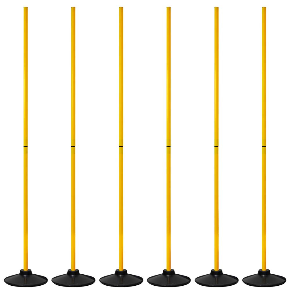 AGORA 5' Club Speed Poles & Weighted Base Set | Sator Soccer