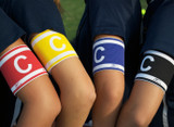 Adjustable Soccer Captain Armband for Kids and Adults