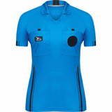 SCORE Women's Play On Match Soccer Referee Jersey - Blue