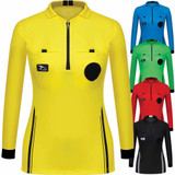 Women's Soccer Referee Long Sleeve Jersey Uniform - Play On Pro