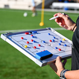 AGORA Magnetic Soccer Tactics Board - Two Sided - 18"x12"