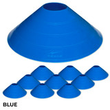 Large Jumbo Soccer Cones in blue