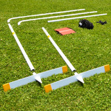 Soccer Rebounder Wall is portable to allow for team practices anywhere, any time