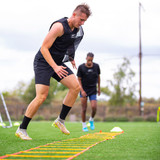 AGORA 20 Foot Speed Training Agility Ladder with Carry Bag