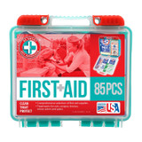 Travel First Aid Kit - 85 Pieces