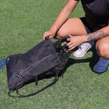 Sports Drawstring Gym Bag Backpack Sack Pack