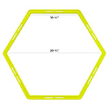 Hexagon Speed and Agility Rings for Sports Training