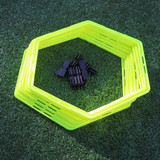 Hexagon Speed and Agility Rings for Sports Training