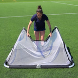 AGORA Aluminum Foldable Soccer Goal with Custom Logo Net