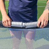 AGORA Aluminum Foldable Soccer Goal with Custom Logo Net