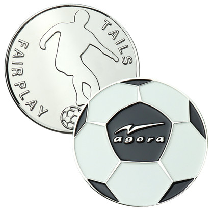 AGORA Chrome Flip Coin