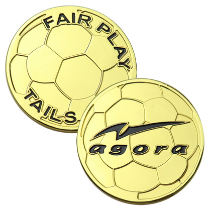 AGORA Gold Flip Coin