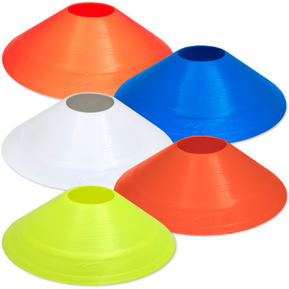 AGORA Practice Disc Soccer Cones 7.5 Inch
