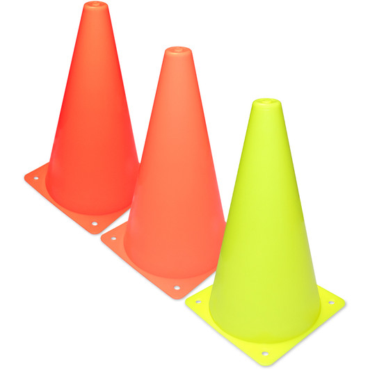 16 Pack Soccer Cones Soccer Disc Cones Training Marker Cones Safety  Football Training Equipment Kids Sports Plastic Cones With Plastic Holder