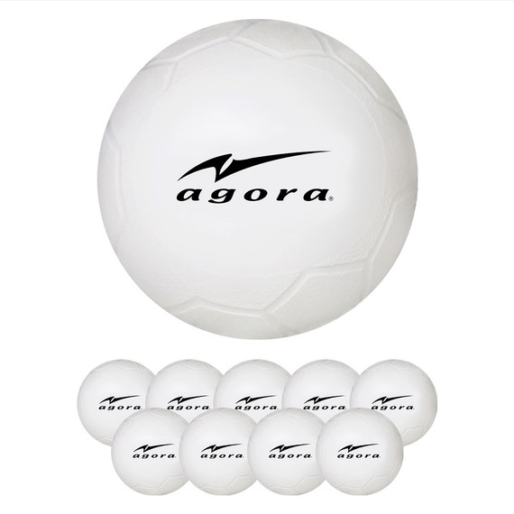 AGORA 4.25" Write-On Inflatable Soccer Ball - Pack of 10
