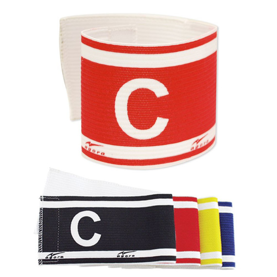 AGORA Adjustable Soccer Captain Armband for Kids and Adults