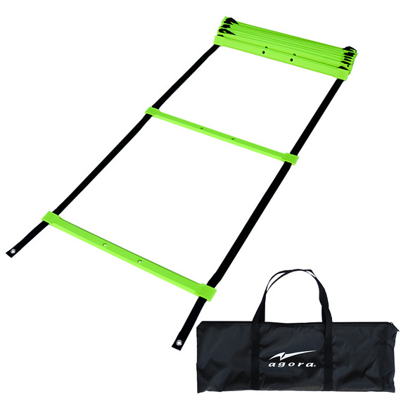 AGORA 20 Foot Speed Training Agility Ladder with Carry Bag