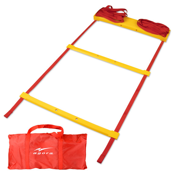 AGORA 20 Foot Classic Speed Training Agility Ladder with Carry Bag