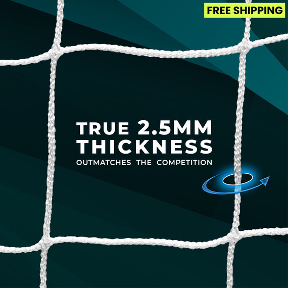 AGORA Replacement Net for Power Flex Portable Soccer Goal AGORA Replacement Net for Power Flex Portable Soccer Goal